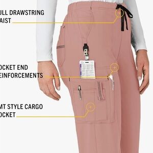 Carhartt Force Modern Fit Scrub Set ~ Mauve ~ M